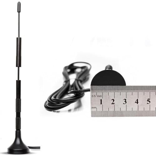 1PC 2.4G/5Ghz dual band wifi antenna 7dbi high gain sucker aerial ZigBee modem antennas with SMA male connector NEW