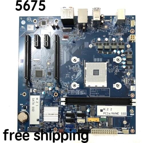 For DELL Inspiron MAX 5675 Desktop Motherboard AM4 X370 DDR4 16552-1 F6X2V$FA Mainboard 100%tested fully work