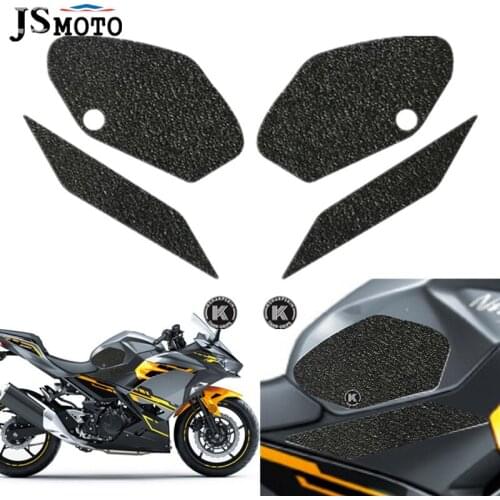 New Motorcycle Tank Sticker For KAWASAKI NINJA 400 ABS ninja400 ABS 2018 Fuel Tank Side Knee Grip Non-slip Protector Pad Sticker
