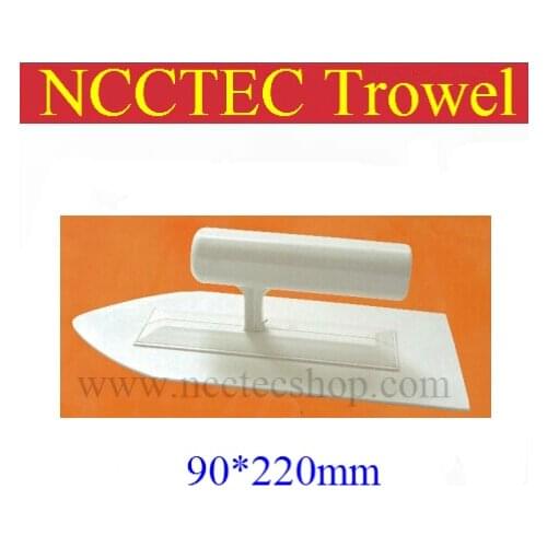 [sharp head] plastic trowel FREE shipping | 9'' 220mm Art paint batch knife diatom mud plastering trowel wall spatula tool