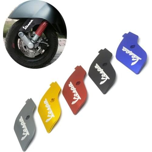 For Vespa Sprint Primavera LX S GTS GTV 150 Motorcycle Front Fender Nose Rocker Cover Wheel Side Protector Red CNC Aluminum