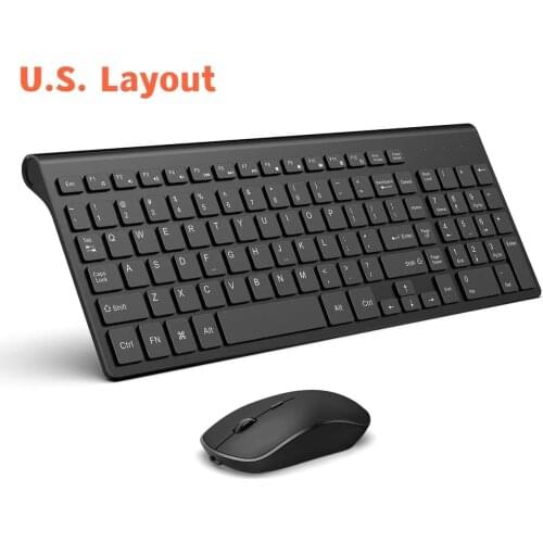 Spanish/US layout Wireless Keyboard and Mouse for Mac 2.4G Ergonomic Mute Built-in Battery For Home Office Meeting
