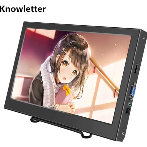 11.6'' Metal Shell HD Widescreen 1920x1080 IPS Panel Monitor Support HDMI for XBox PS WiiU Game Console /Raspberry Pi