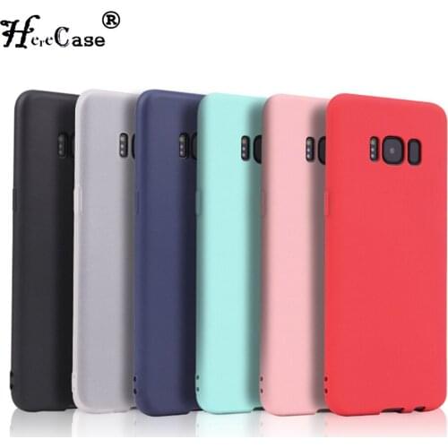Scrub Silicone Soft TPU Case For Samsung Galaxy S8 Plus Note 8 S7 Edge J3 J5 J7 2017 Prime A3 A5 A7 A8 2018 Cover