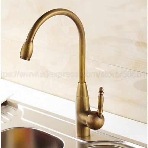 Kitchen Faucets Deck Mounted Mixer Tap 360 Rotation Features Mixer Tap For Kitchen & Bathroom znf004