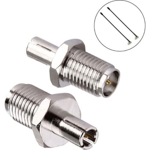 1Set SMA to TS9 RF Coaxial Adapter Male Female Coax Connector Adapter Coupler and Converter 2 Pieces Well Built Quality 85DA