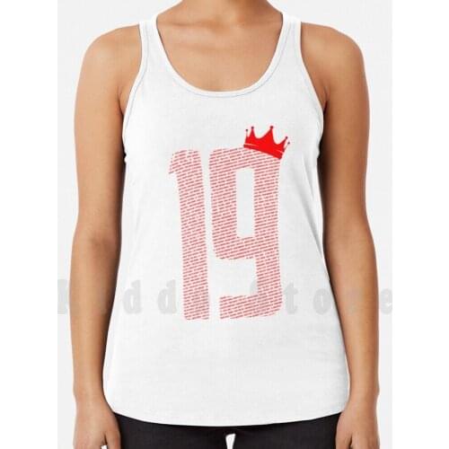 19 ( Red ) | | Tank Tops Vest 100% Cotton Football Of England