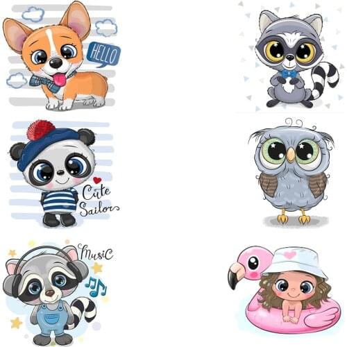 5D Diamond Painting Cartoon Animal Environmental Crafts Full Diamond Embroidery "Cartoon Animal Landscape" Home Decor Art Gift