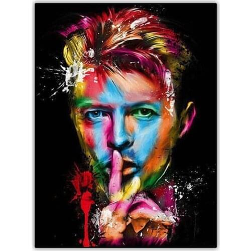 5d DIY Diamond Painting Art David Bowie Picture Full Drill Square Round Diamond Mosaic Embroidery Cross Stitch Kit Accessories