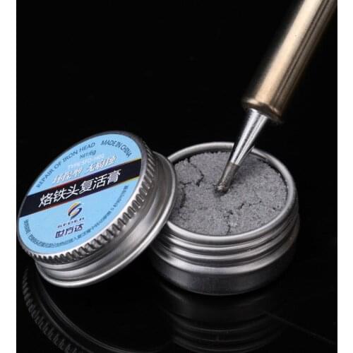 Electrical Soldering Iron Tip Refresher solder Cream Clean Paste for Oxide Solder Iron Tip Head Resurrection