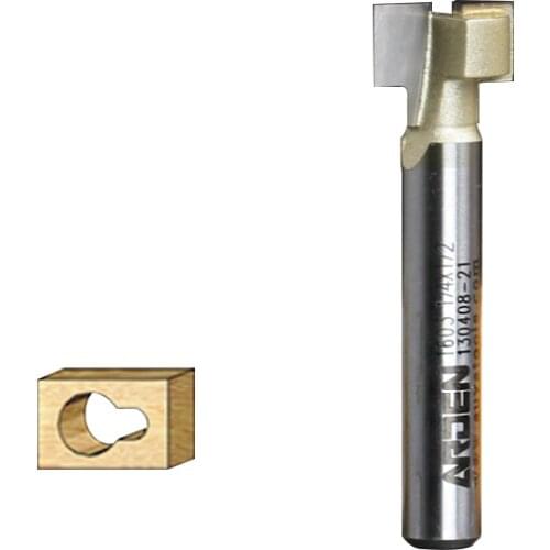 Woodworking Tool Keyhole Arden Router Bit - 1/4*3/8 - 1/4" Shank - Arden A1603014