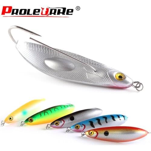 1Pcs Quality Minnow Spoon Baits Freshwater Saltwater 8cm 20g Crankbait Artificial Hard Bait Wobblers Winter Ice Fishing Lure