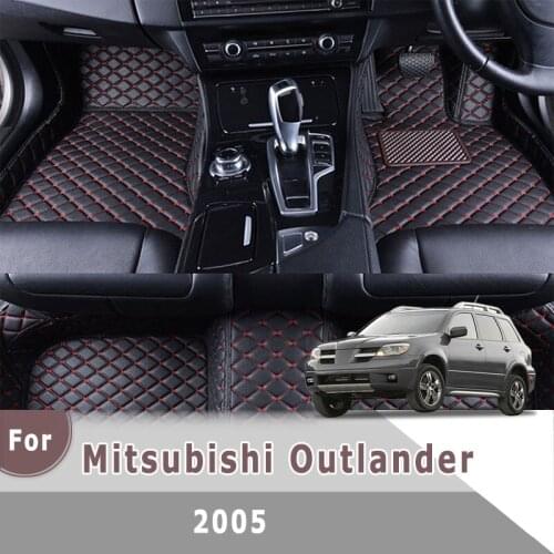 RHD Carpets For Mitsubishi Outlander 2005 Car Floor Mats Custom Styling Automobiles Interior Floorliners Foot Pedals Rugs Pads