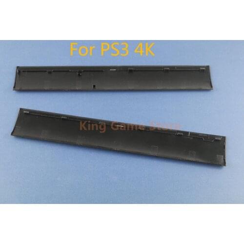 10sets Hard Drive HDD Bay Cover Left Right Faceplate Panel Case housing shell door Cover For PS3 Super Slim 4000 4012 Console