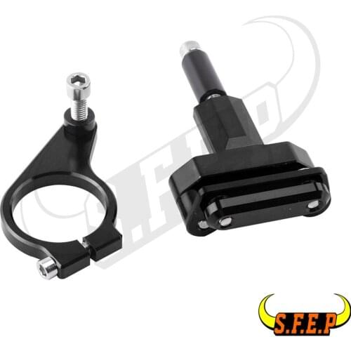 Motorcycle CNC Aluminum Steering Damper Adjustable Stabilizer Bracket kit For Honda CBR650F 2014 2015 2016 2017 2018