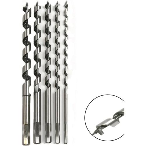 9 Inch Long Auger Drill Bit Set Wood Drill Bits Woodworking Bits 6/8/10/12/14mm Shank