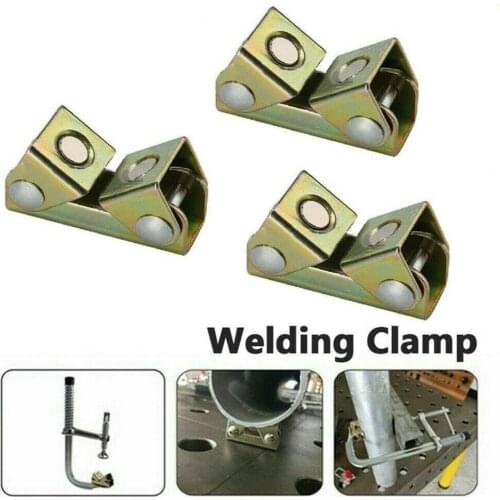 NEW Arrival !!! Welding Clamp V Type Magnetic Stainless Steel DIY Repair Tool for Cabinet