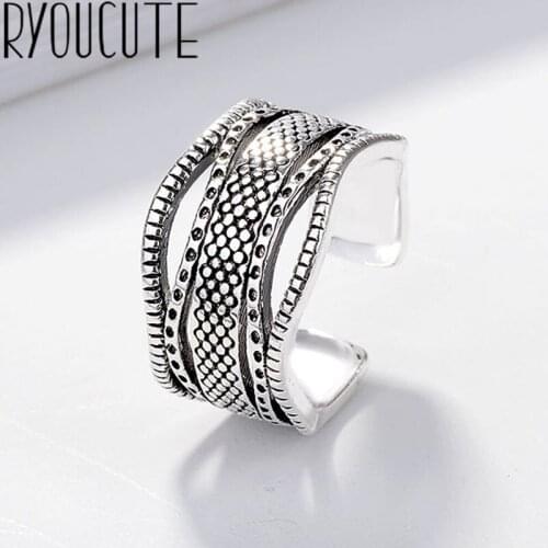 Charming Boho Big Retro Rings For Women Vintage Finger Ring 2020 Knuckle Female Fashion Jewelry Wedding Gifts