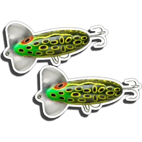 Bait creative sticker fun decal fishing tackle box temptation fishing boat truck car fish