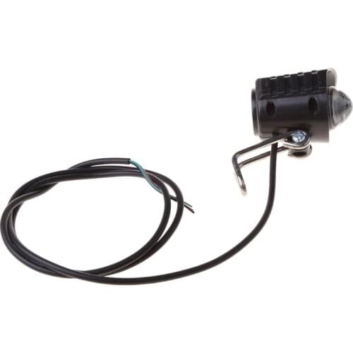 Electric Bike LED Front Light E-Bike Bicycle 2 in 1 Waterproof Horn Headlight Biking Dustproof Cycling Parts