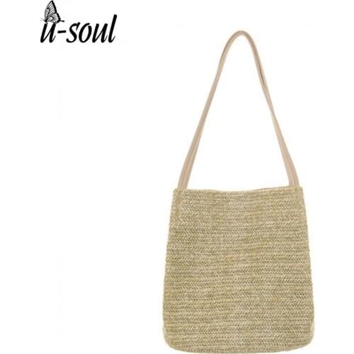 Женские плетенные сумки U-Soul China At AliExpress