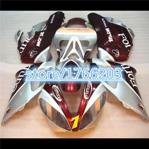 YZFR1 00 01 For Dark red silver 00-01 YZF-R1 R1 YZF R1 YZF1000 NEW Red YZF 1000 2000 2001 Fairings