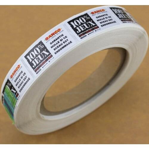 Customized honey tin label honey canned label sticker