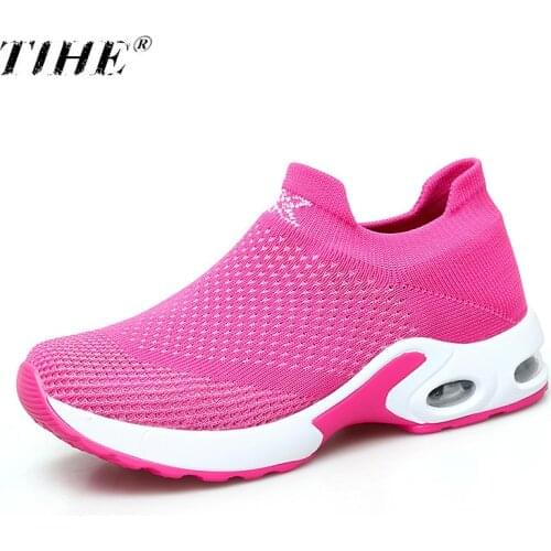 Tenis Feminino Sneakers Woman Air Mesh Cushion Tennis Shoes for Women Lightweight Breathable Leisure Sock Shoes Zapatos De Mujer