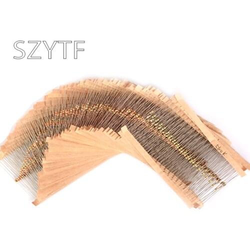 1 set 1/4W 0.25W 26 KIND * 10 PCS = 260 PCS (4.7K-68K) 1% CARBON RESISTER ASSORTED KIT