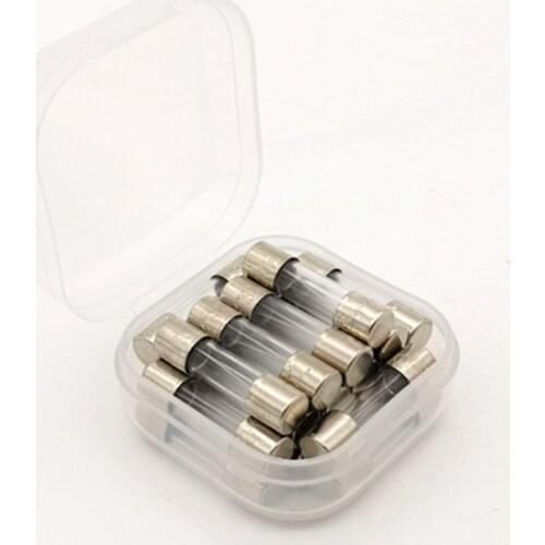 20 pcs/lot) T1.6A 250V 5 x 20mm Slow Blow Glass Tube Fuse, UL VDE RoHS Approved, 1.6Amp