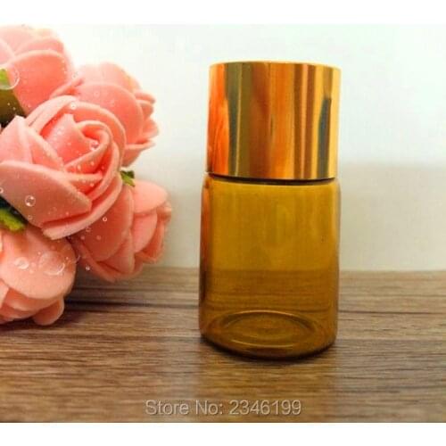 5ML 5G Dark Brown Dropper Bottles With Contains the plug,Essential Oil Bottle,Sample Bottle,Cosmetic Glass Bottle, 50 Pieces/lot