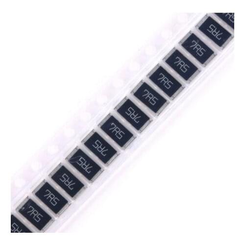50 pcs 2512 SMD Resistor 7.5 ohm 7.5R 7R5 Chip Resistance 1W 5% good quality