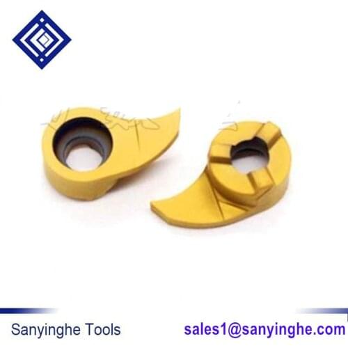 50pcs Cuchillo de ranura profunda con orificio interno pequeño Cortador de cuchillas de coma profundo de corte grande