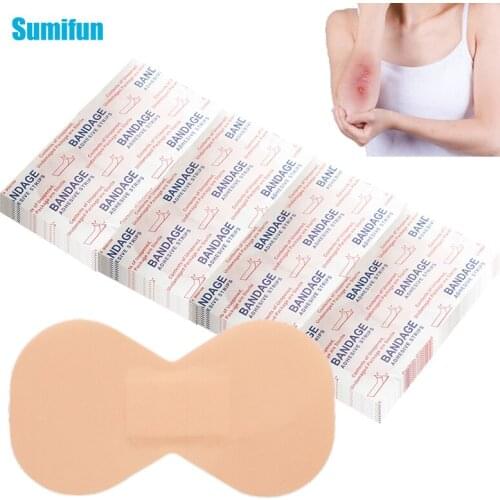 6Pcs Finger Type Big First Aid Bandage Anti-infection Waterproof Breathable Hemostasis Cushion Adhesive Wound Medical Band C1969