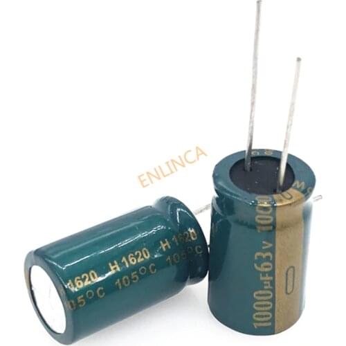 63v 1000UF 16*25 aluminum electrolytic capacitor 1000uf 63V 20