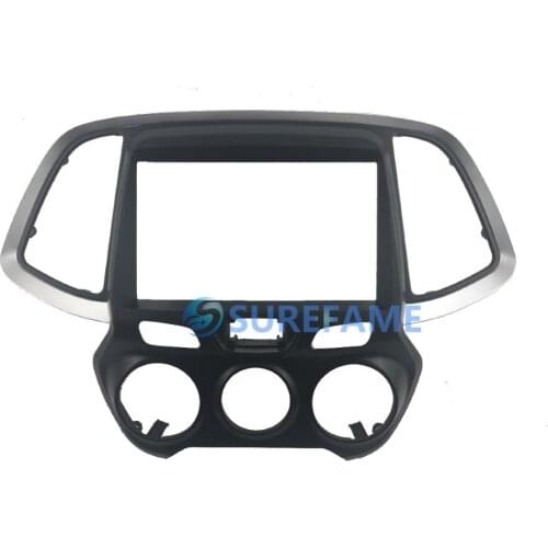Car Radio Fascia For Hyundai Santro Atos 2018+ Console Dash Kit Panel Trim Facia Plate Adapter Install Kit Cover Bezel Frame