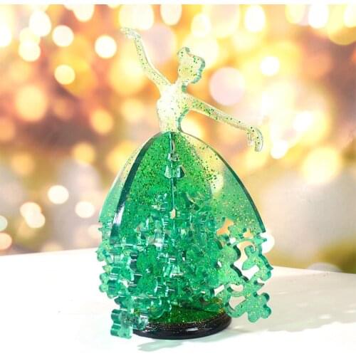 Resin Molds Silicone Ballet Girl Mold Epoxy Resin Molds DIY Mould Jewelry Holder Table DIY Mould Art Crafts Home Decorations