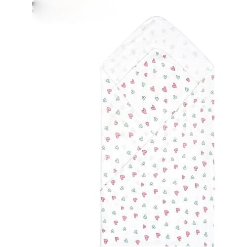 Baby Knitted Cotton Swaddling Scarf Baby Tire Cap Set Newborn Wrapped Blanket Hugging Quilt Cover Blanket Tire Cap baby swaddle