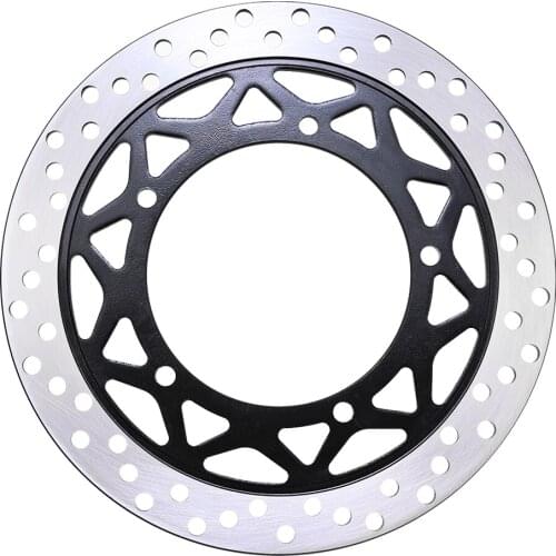 Chrome Motorcycle Front Brake Disc Rotor For Yamaha YBR125 YBR 125 YBR-125 JYM 2007-2012 2008 2009 2010 2011