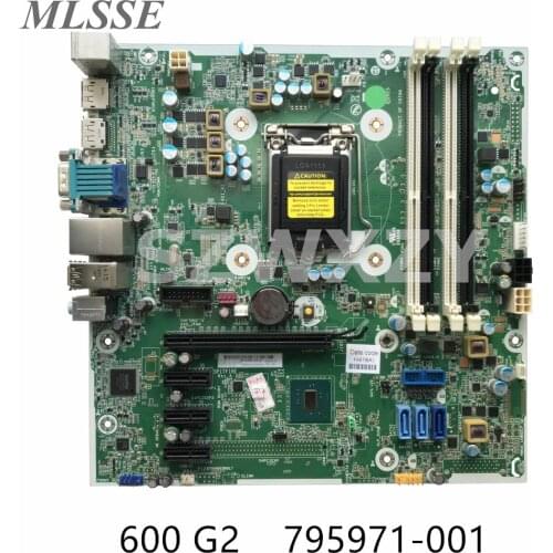 For HP Prodesk 600 G2 Desktop Motherboard 795971-001 795971-601 795231-001 LGA1151 Q150 DDR4 100% Tested Fast Ship