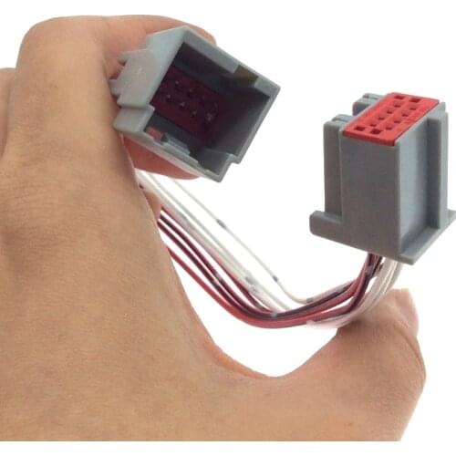 For Ford Kuga Rearview Mirror Reversing Camera Module Male Female Plug Connector Terminal Extension Cable 2X4 8PIN housing Wing