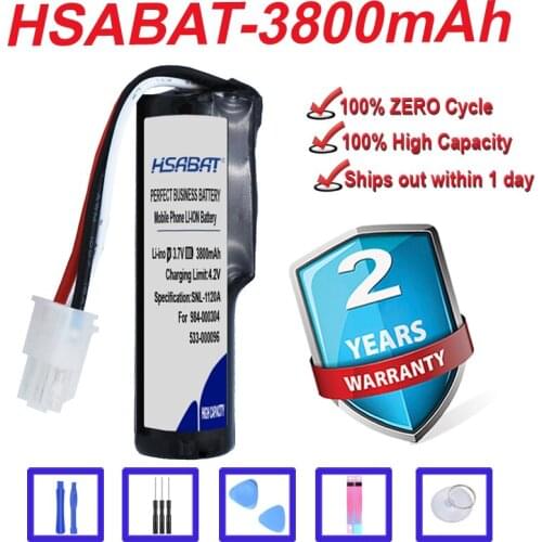 Top Brand 100% New 3800mAh 533-000096, DGYF001, GPRLO18SY002 Speaker Battery for Logitech 984-000304, UE Boombox in stock