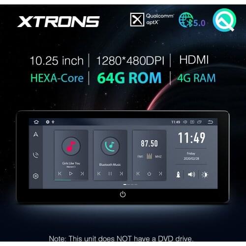 10.25'' PX6 Qualcomm Bluetooth 5.0 AptX Android 10.0 Universal 2 Din Car Multimedia Radio Audio Stereo Player GPS NO DVD