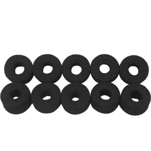 10pcs Tall Thick Cymbal Felts Hi Hat Washers Percussion Drum Kit Pad Cushion