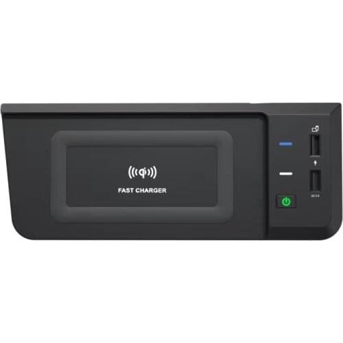 15W Car Qi Wireless Charger Panel Fast Charging Phone Holder Pad USB Charger for - Q5 SQ5 -2020