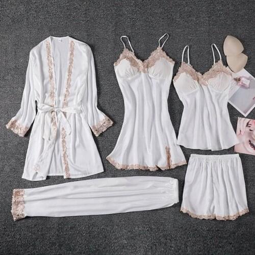 Womens Underwear Sling Nightdress Sexy Lingerie Womens Nightie Sleepwear Nightdress Printing Satin Sleep Nightgowns Plus Size