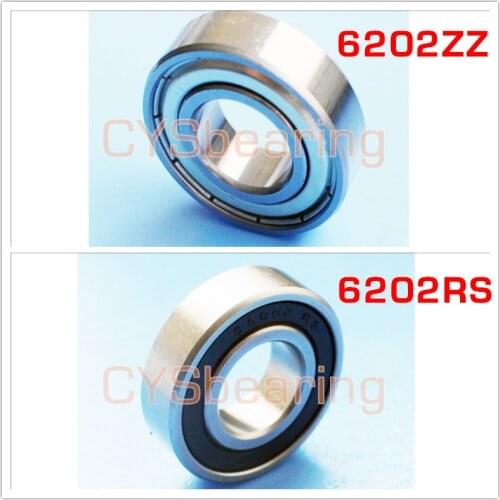 6202RS 6202ZZ Ball Bearing 15*35*11Mm