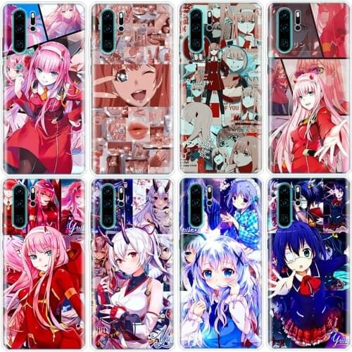 Hot Zero Two Darling in the FranXX Anime Phone Case For Huawei Honor 9 10 20 8A Y9S Lite Pro Y5 Y6 Y7 Y9 2019 7A 7X 8A 8X 8S 9X