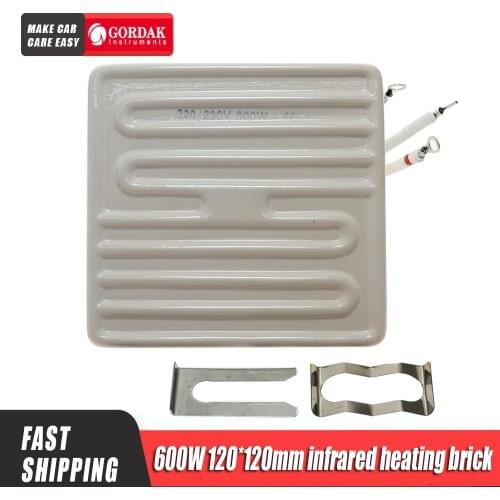 GORDAK 853 863 heating plate far infrared ceramic heating brick BGA rework station dedicated 120 * 120MM 600W 220v