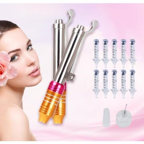 Hyaluronic pen Atomizer Hyaluronic Acid Micro Guns Anti Wrinkle Water Syringe Needle